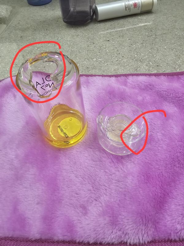 Pics of the broken bottle neck