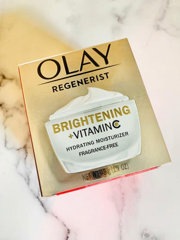 olay regenerist brightening vitamin c hydrating moisturizer
