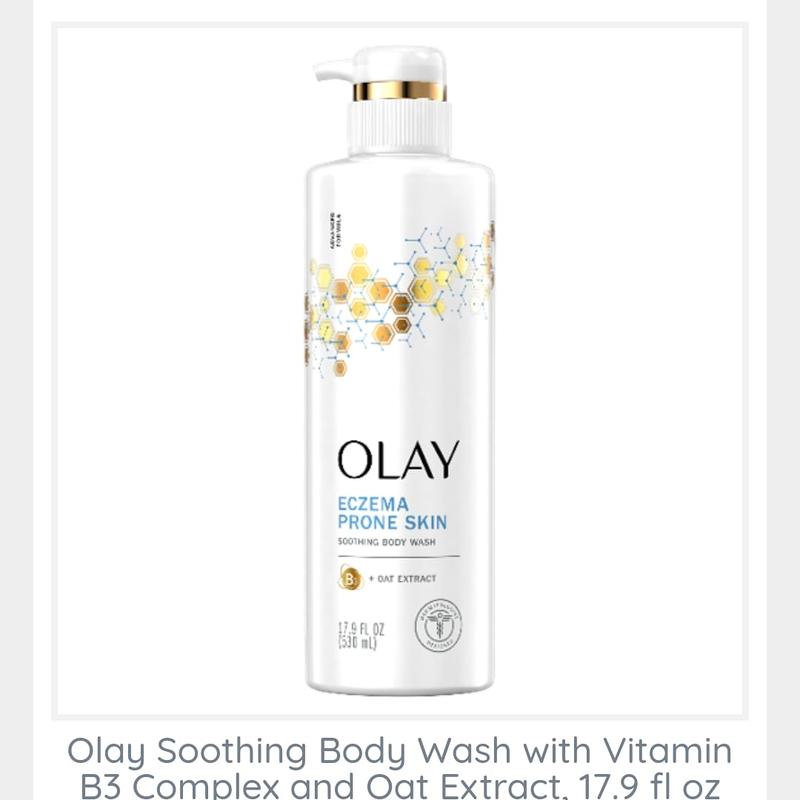 olay eczema body wash