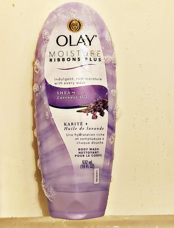 olay body wash lavender