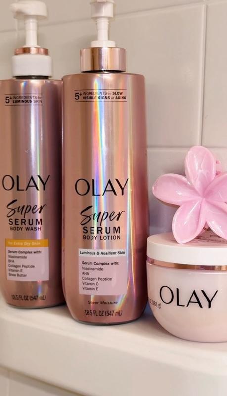 Olay Super Serum Body Lotion for Luminous and Resilient Skin