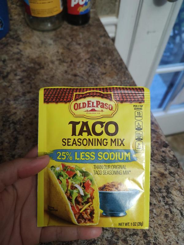 Taco Organic Seasoning Mix 35% Less Sodium