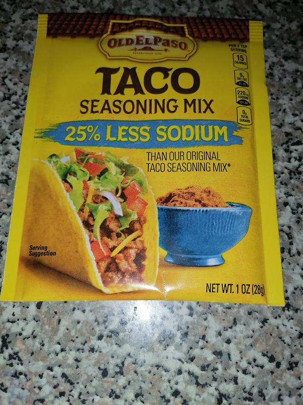 McCormick® 30% Less Sodium Taco Seasoning Mix