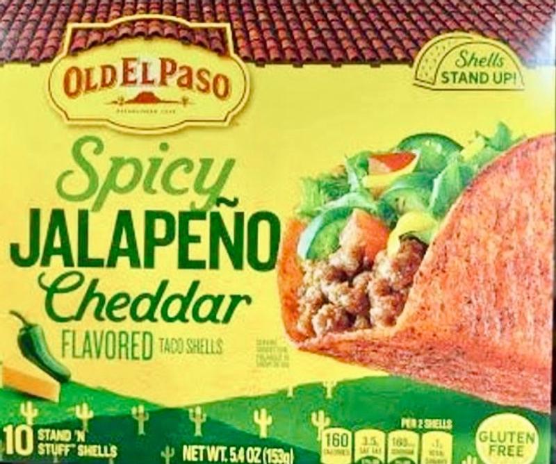 Old El Paso Stand N' Stuff Shells, Spicy Jalapeno Cheddar, 10 CT
