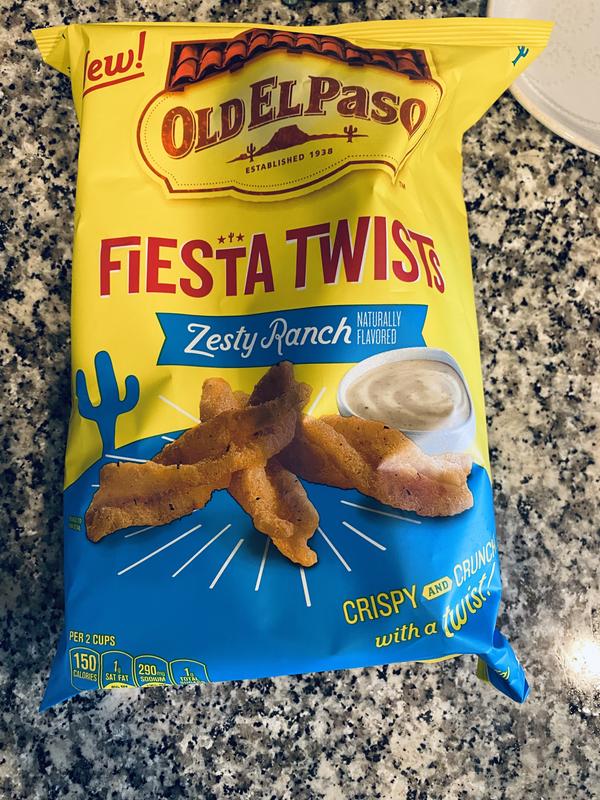 Old El Paso Queso Fiesta Twists Crispy Corn Snacks 5.5 oz