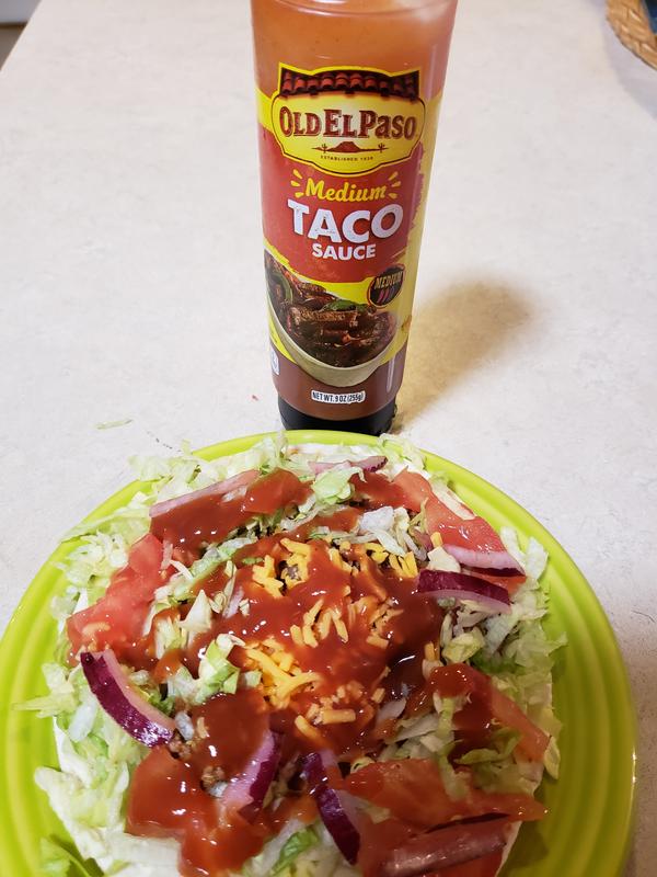 Old El Paso Taco Sauce, Medium, Squeeze Bottle, 9 oz. | Old El Paso