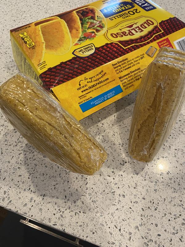 Old El Paso Gluten Free Vegan Stand 'n Stuff Yellow Corn Taco Shells -  4.7oz/10ct