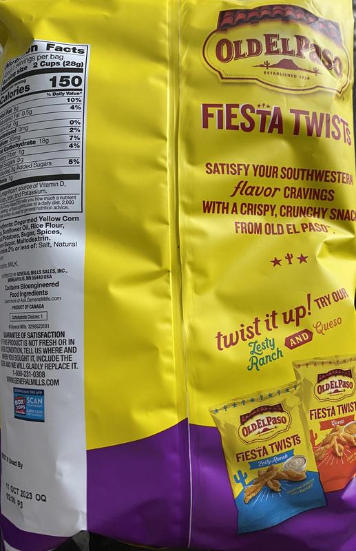 Old El PasoTM New Fiesta Twists Bring an Unexpected Twist to the Chip Aisle