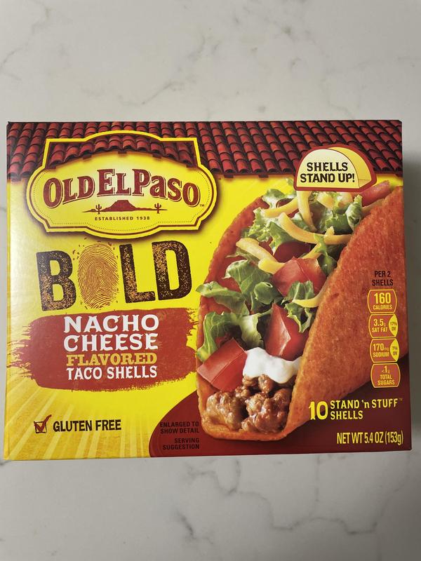 Nacho Cheese Taco Shells Mexican Tacos Old El Paso | lupon.gov.ph