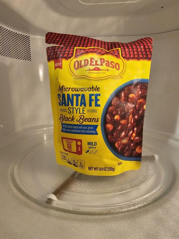 Old El Paso Microwavable Pouched Beans - Santa Fe Style Black