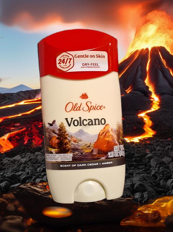 Old Spice Men's Antiperspirant and Deodorant, Volcano Scent, 2.6
