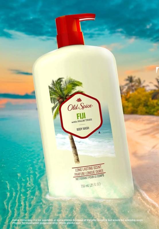 Old Spice Men's Body Wash Fiji with Palm Tree, 18 Oz | Old Spice