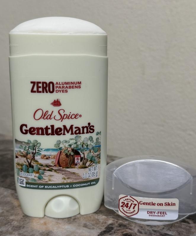 Old Spice GentleMan's Deodorant with Eucalyptus and Coconut Oil, 3