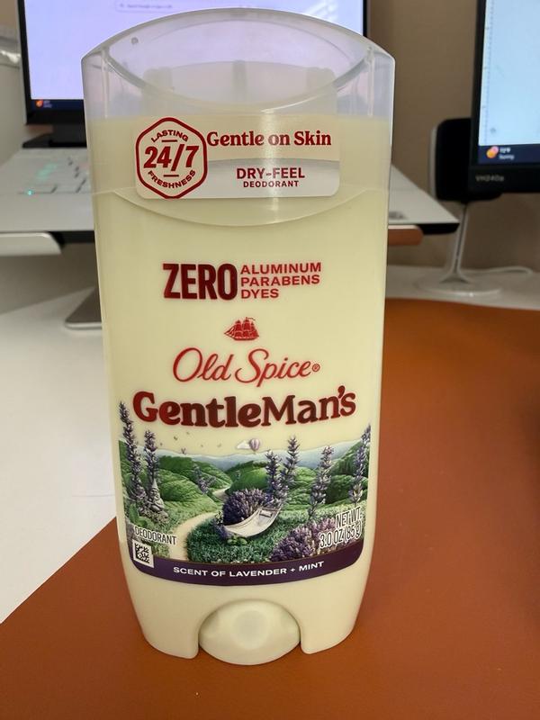 Old Spice GentleMan's Collection Deodorant, Lavender & Mint, 3.0
