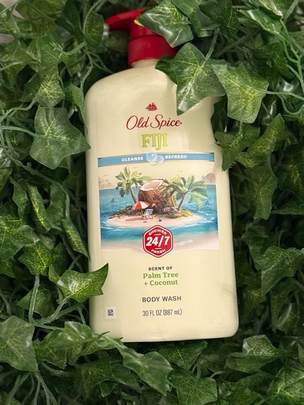 Old Spice Men's Body Wash Fiji with Palm Tree, 18 Oz | Old Spice