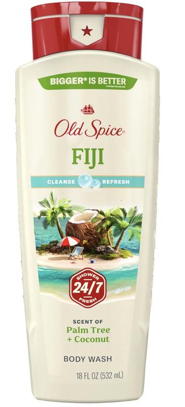 Old Spice Men's Body Wash Fiji with Palm Tree, 18 Oz | Old Spice