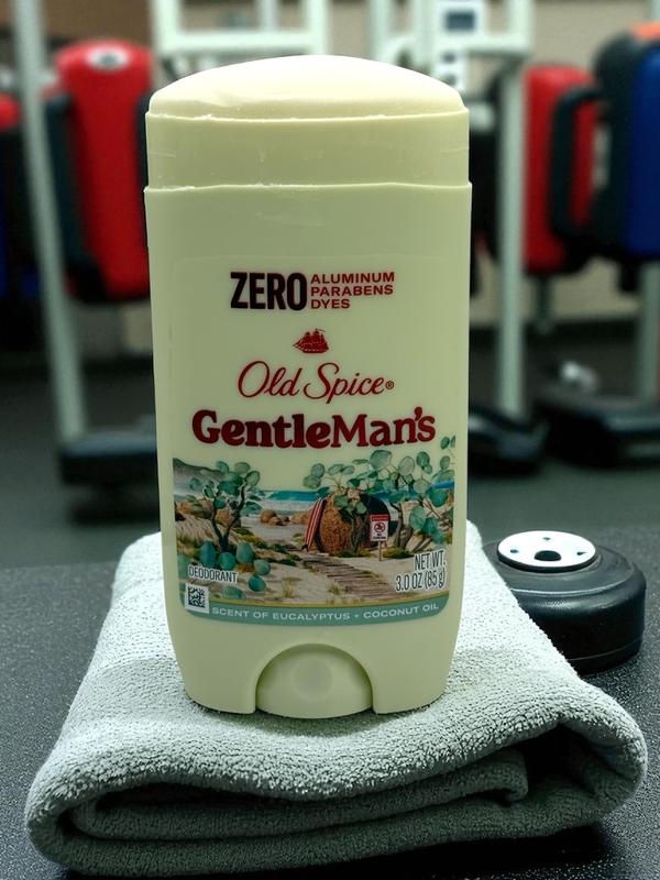 Old Spice GentleMan's Deodorant with Eucalyptus and Coconut Oil, 3