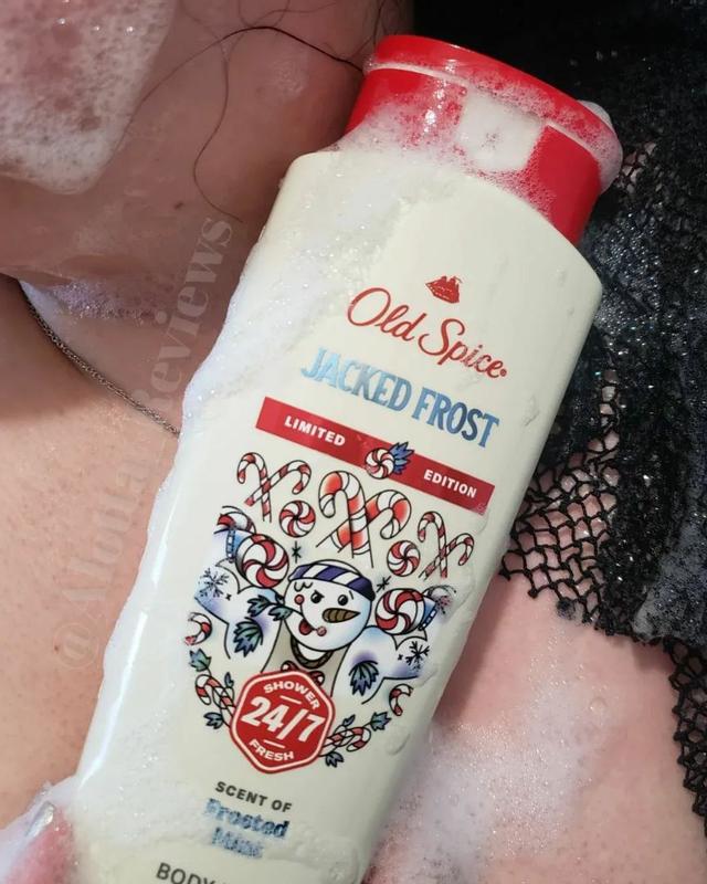 Old Spice Holiday Gift Pack for men, Jacked Frost Scent, Body Wash