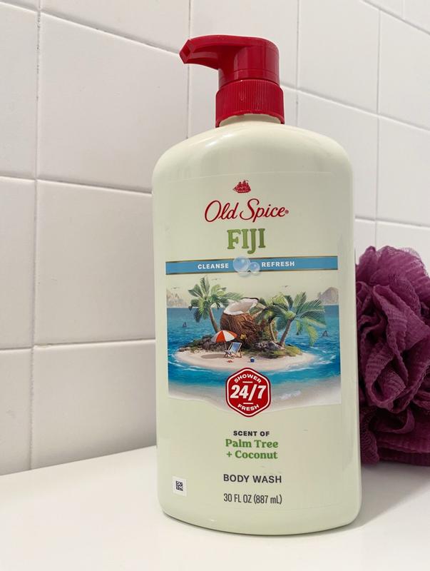 Old Spice Men's Body Wash Fiji with Palm Tree, 18 Oz | Old Spice