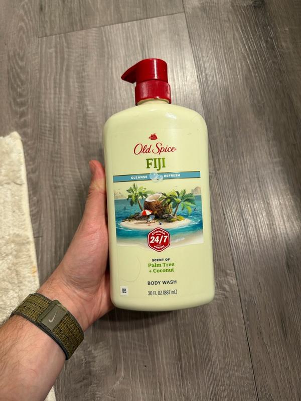 Old Spice Men's Body Wash Fiji with Palm Tree, 18 Oz | Old Spice