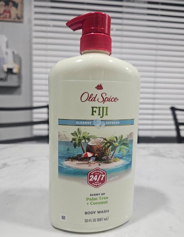 Old Spice Men's Body Wash Fiji with Palm Tree, 18 Oz | Old Spice