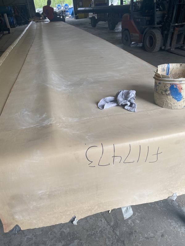 Cuts through rubber with ease