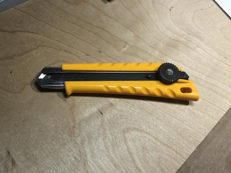 OLFA Pistol Grip Ratchet-Lock Utility Knife 18mm - Premier Paint