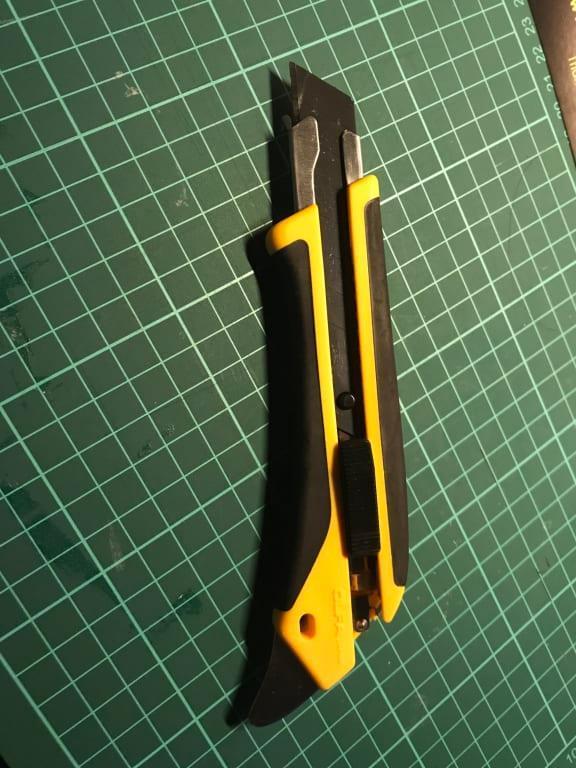 Olfa LA-X Heavy Duty Utility Knife - Hollinger Metal Edge