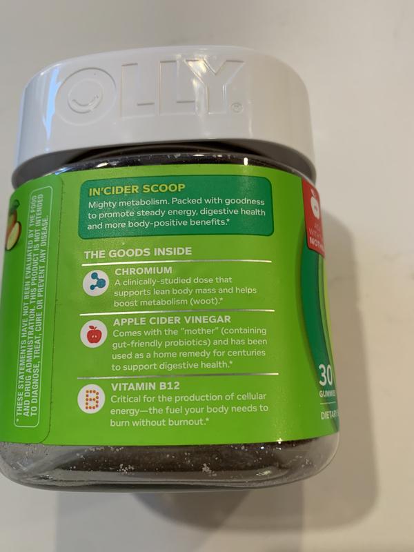 Olly Metabolism Gummy Rings.