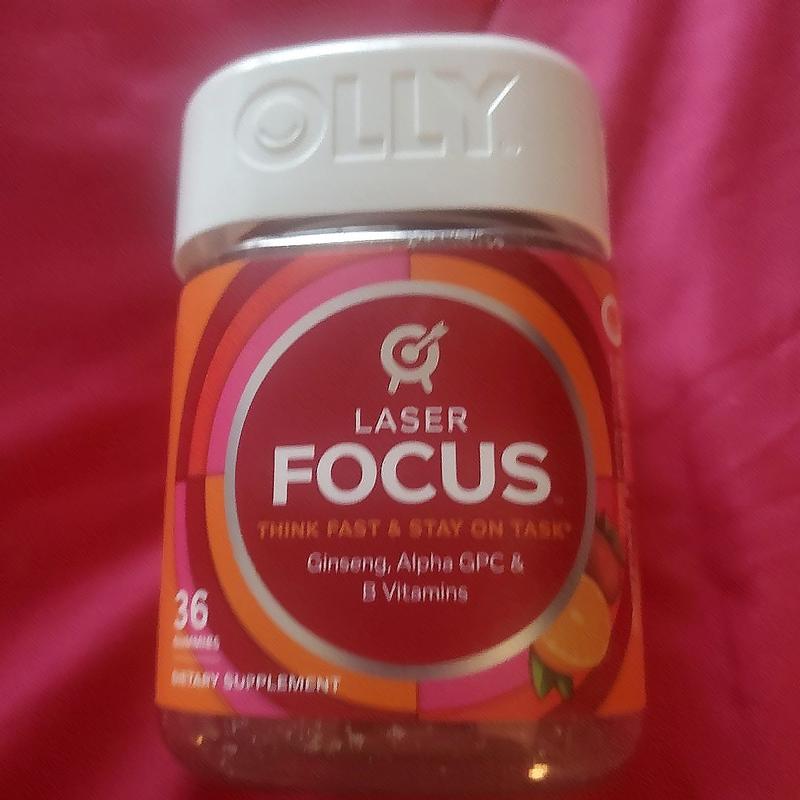 Olly Laser Focus Tangerine Gummy 36 CT