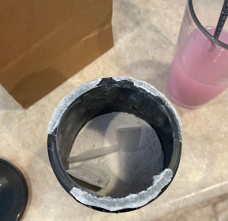 Photo submitted with review of product