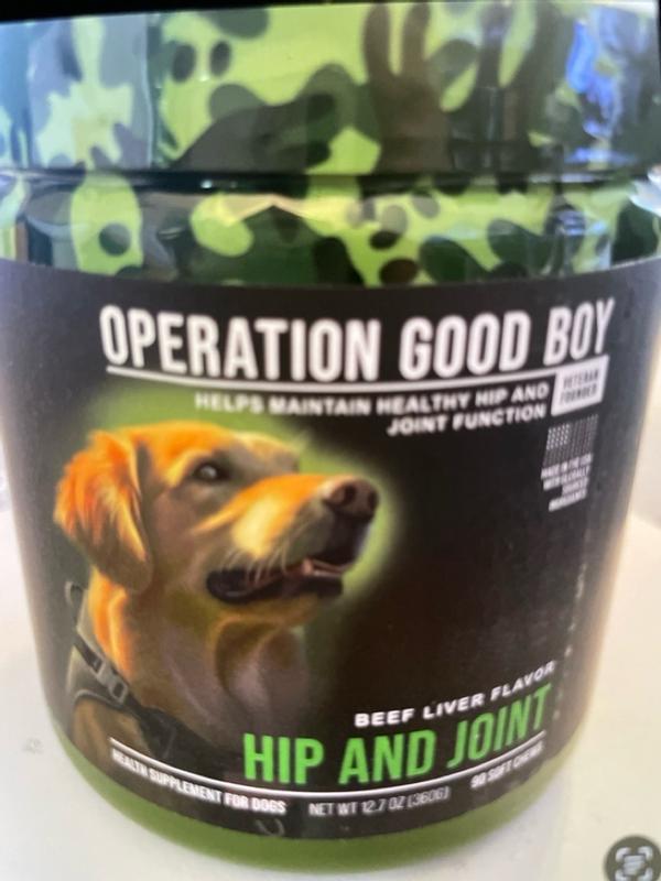 Operation Good Boy Hip & Joint Supplement for Dogs, 90 ct. Jar at ...