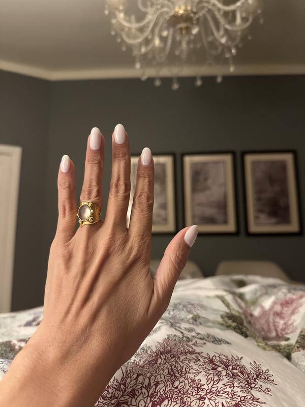 Funny Bunny on natural nails