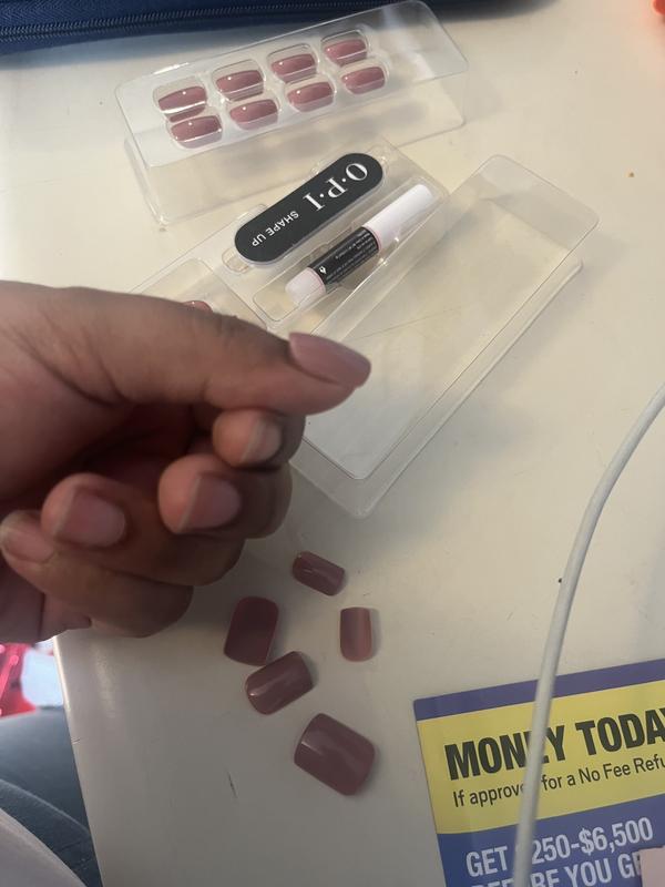 Too small doesn't fit my nail correctly