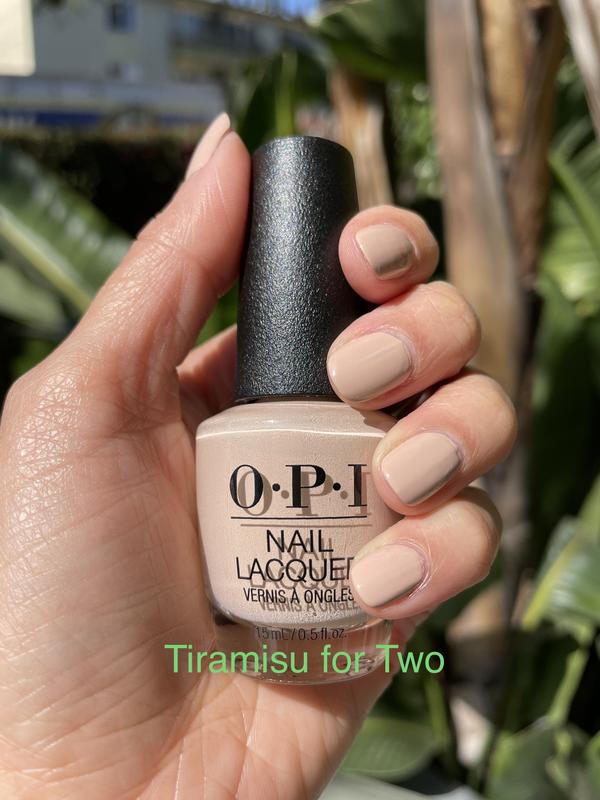 Tiramisu For Two Opi Nail Lacquer Opi Uk