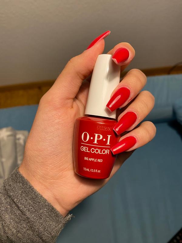 Big Apple Red Gelcolor Opi