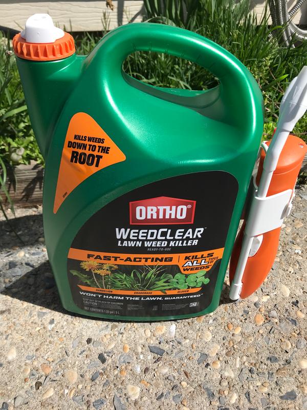 Ortho Weedclear 1 33 Gallon Ready To Use Lawn Weed Killer In The Weed Killers Department At Lowes Com