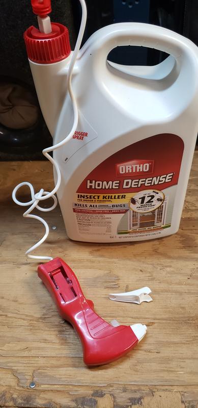 Absolute garbage trigger sprayer.
