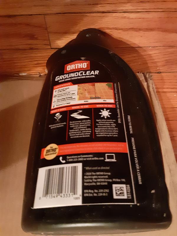 Ortho Groundclear Vegetation Killer Concentrate 2 Gal Count Of 1 Fred Meyer