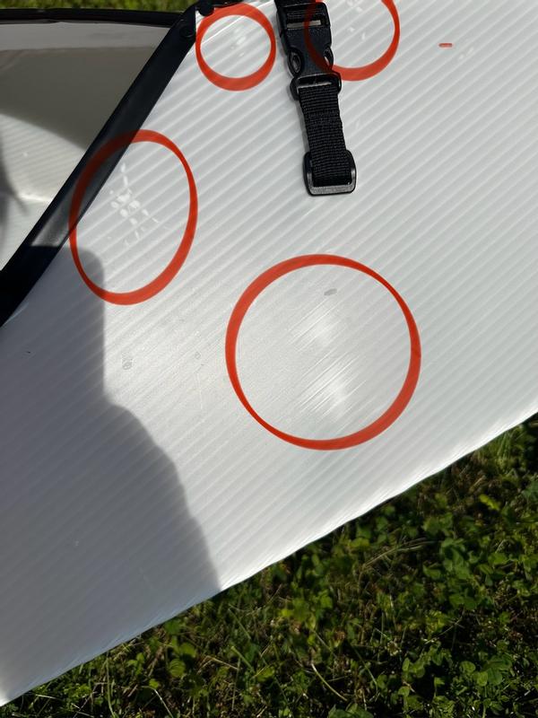 Photo submitted with review of product