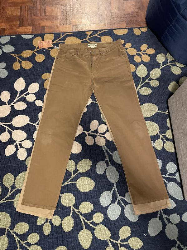 Five-Pocket Stretch Cotton Twill Pants