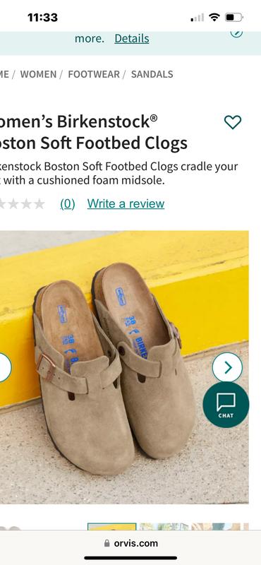 Birkenstock Women's Boston Soft Footbed Clog