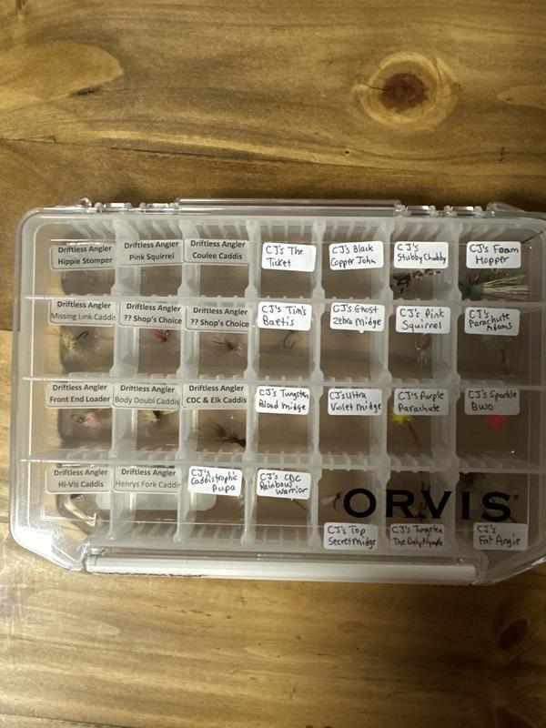 Meiho Clear Case Fly Boxes