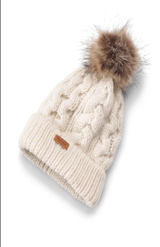 Barbour cable knit clearance beanie