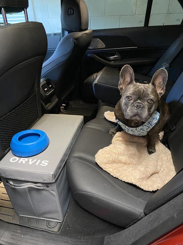 Backseat Extender with Storage  Dog solution, Mans best friend