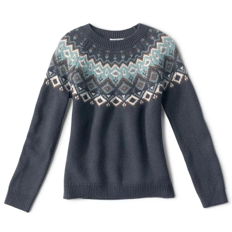 Orvis fair isle on sale sweater