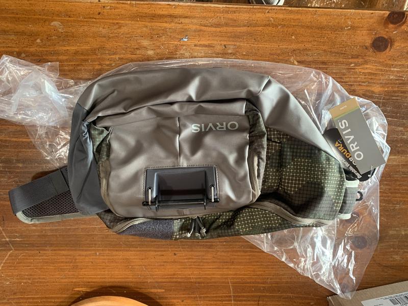 SOLD! – NEW PRICE! – Orvis Gale Force Waterproof Sling Pack – GREAT SHAPE!  – $50 – The First Cast – Hook, Line and Sinker's Fly Fishing Shop
