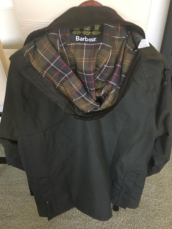 Barbour best sale classic hood