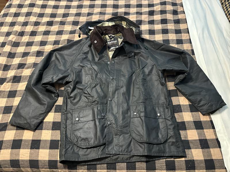 Barbour® Waxed Cotton Snap-On Hood | Orvis