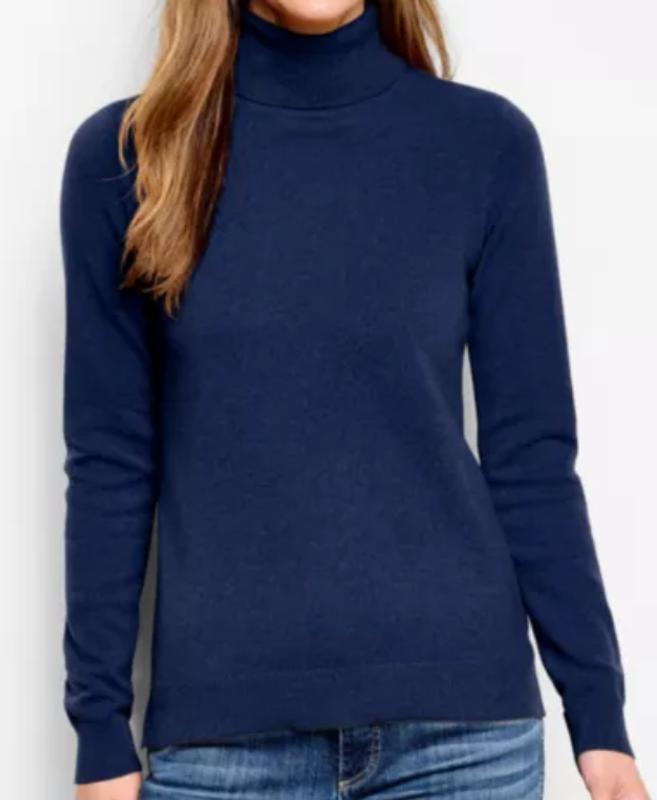 Orvis shop mock turtleneck